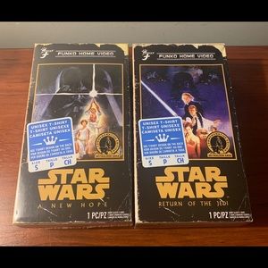 Lot Of 2 Funko Tee Star Wars Shirts Size S